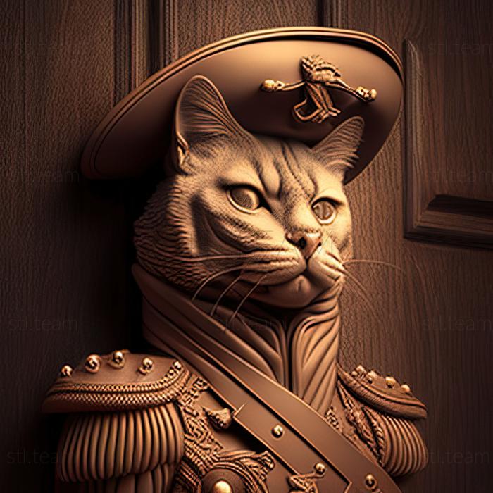 Characters St Napoleon cat